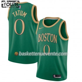 Maillot Basket Boston Celtics Jayson Tatum 0 2019-20 Nike City Edition Swingman - Enfant